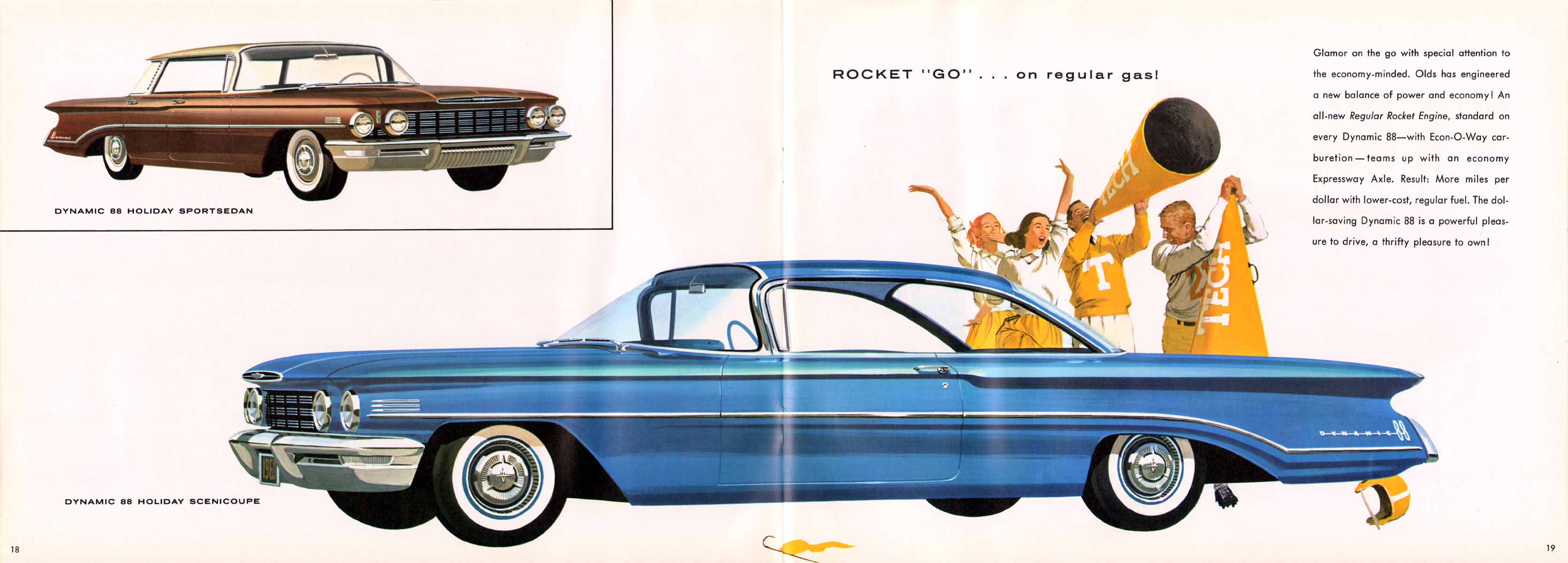 1960 Oldsmobile Motor Cars Brochure Page 17